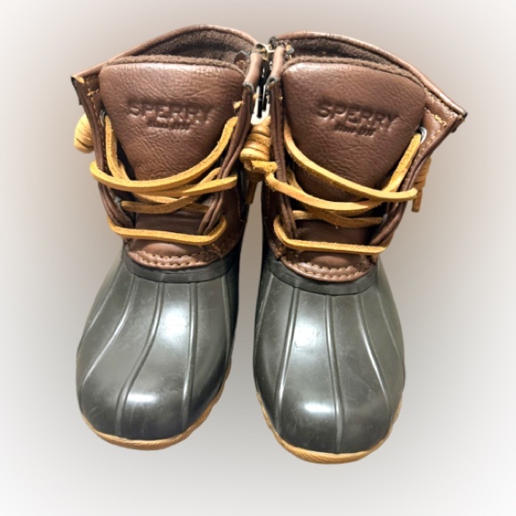 Sperry Other - Sperry Kids Girls 10 Saltwater Duck Boots Minimal Wear Great Condition